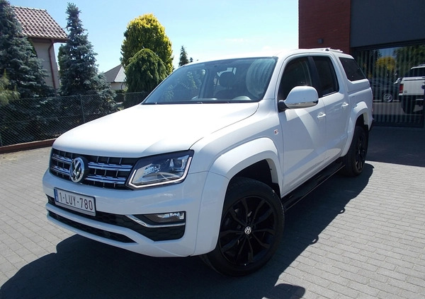 Volkswagen Amarok cena 88000 przebieg: 132000, rok produkcji 2015 z Leszno małe 596